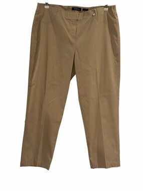 Robell Bella Cropped Straight-Leg Trousers